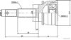 HERTH+BUSS JAKOPARTS J2821016 Joint Kit, drive shaft
